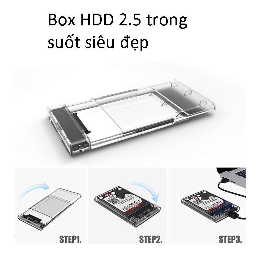 Box HDD 2.5 chuẩn USB 3.0