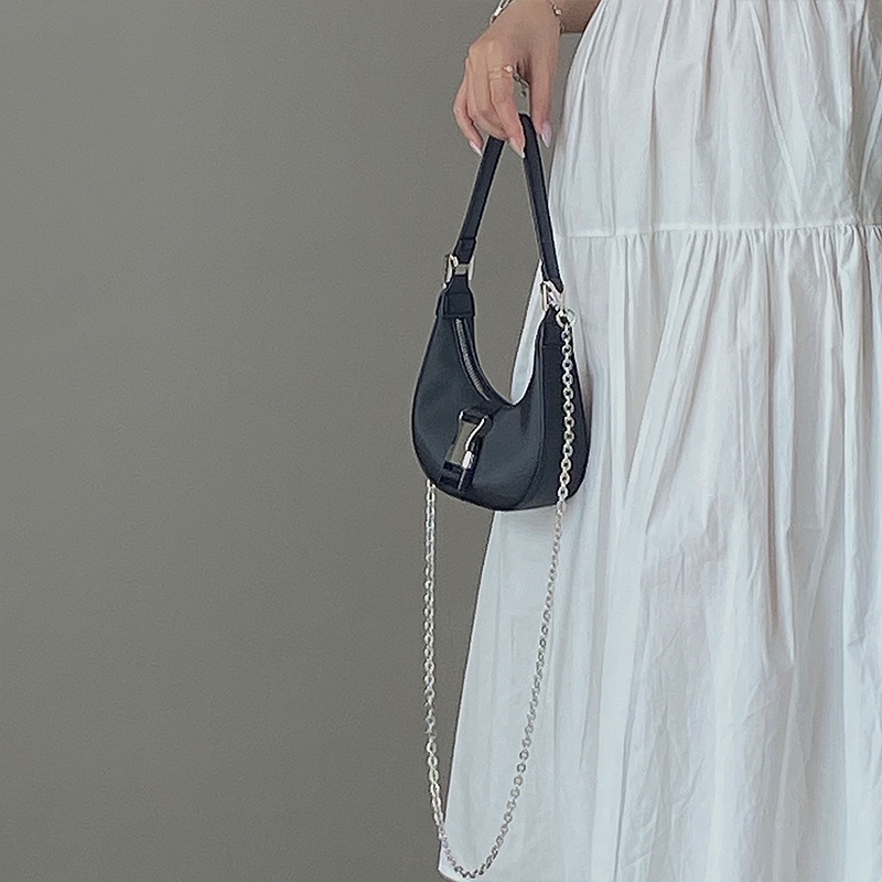 IELGY Túi Đeo Vai Dây Xích Hình Quả Lựu Thời Trang Cho Nữ