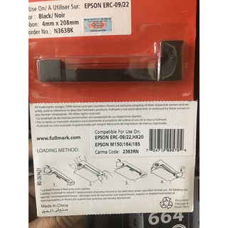 Ruy băng mực EPSON ERC-09/22