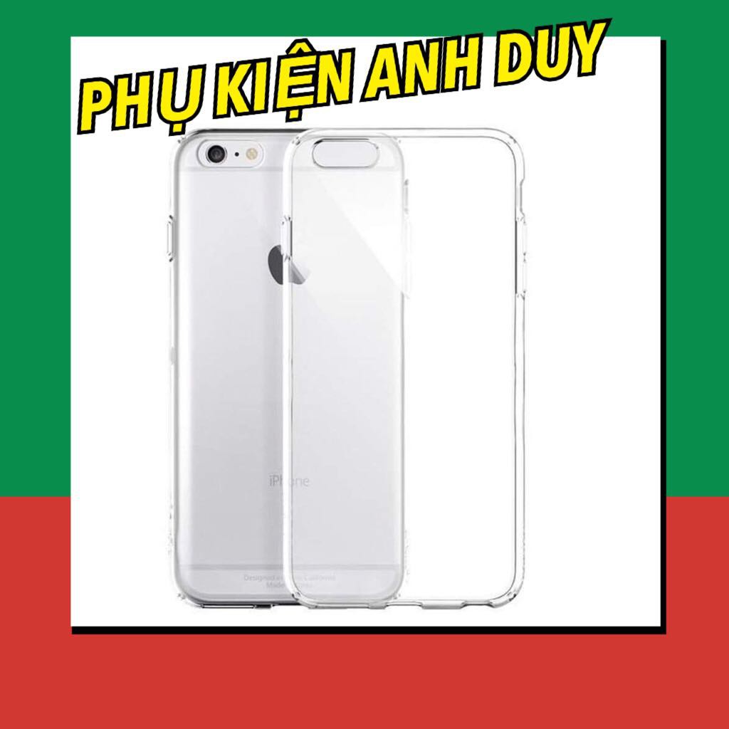 Ốp iPhone Silicon Trong Suốt (Loại A+)