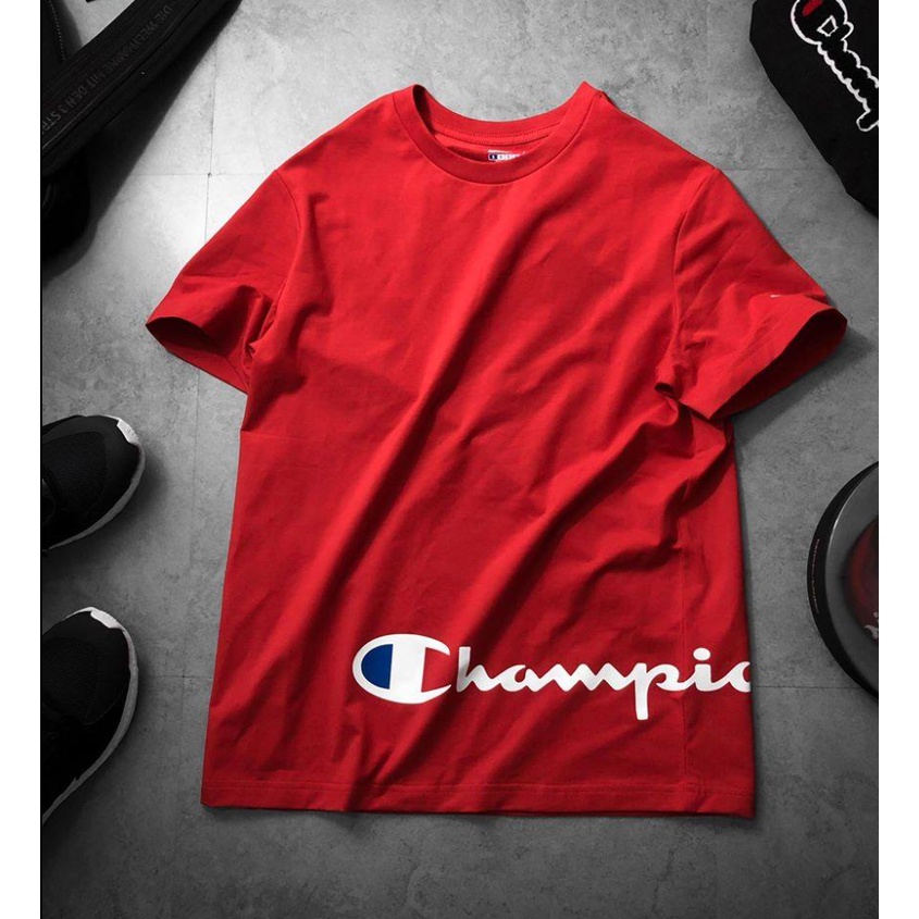 Áo Thun Champion nhiều màu ,  Chất Vải mát Thời Trang Nam- Nữ