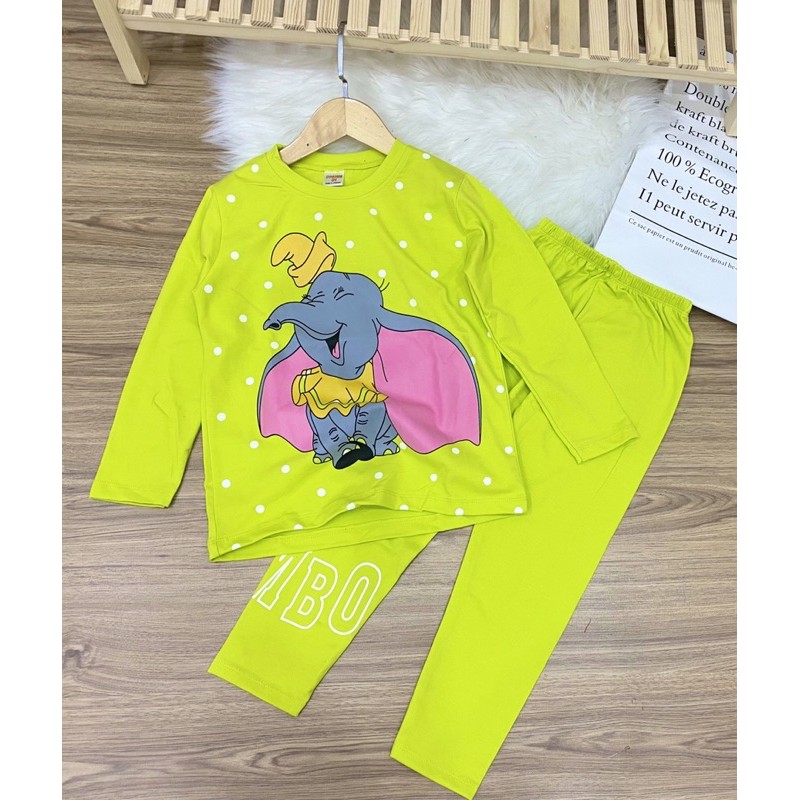 Combo bộ dài bé gái