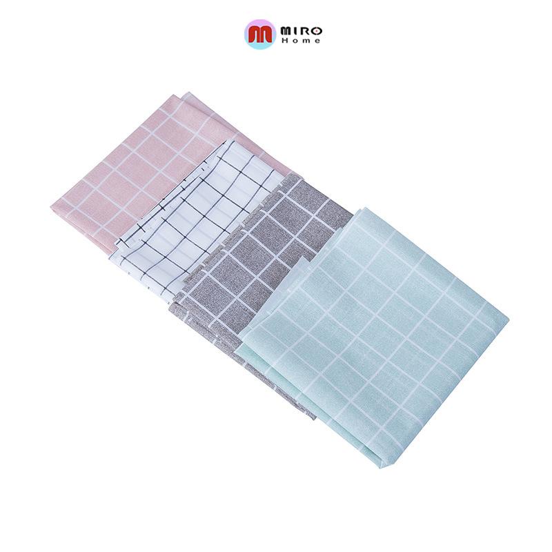 Khăn trải bàn caro chất liệu PVC không thấm nước dùng làm phông nền chụp ảnh picnic,trang trí bàn học MIROHOME