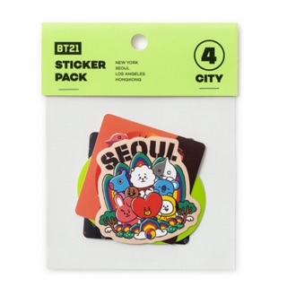 Sticker BT21 x Line Friends hàng official