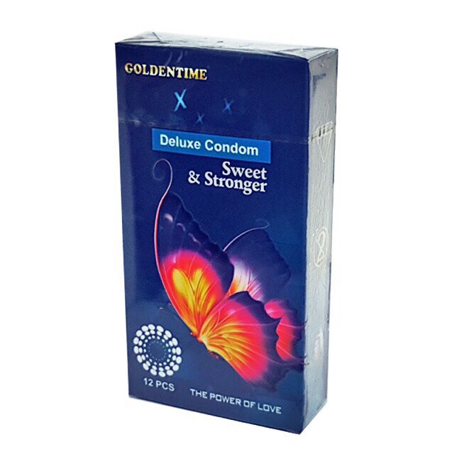 Bao cao su Gia đình Goldentime - Hộp 12 Pcs