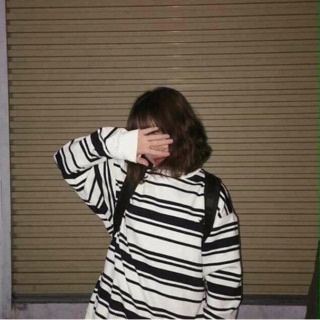 Áo sweeter tay dài sọc ngang