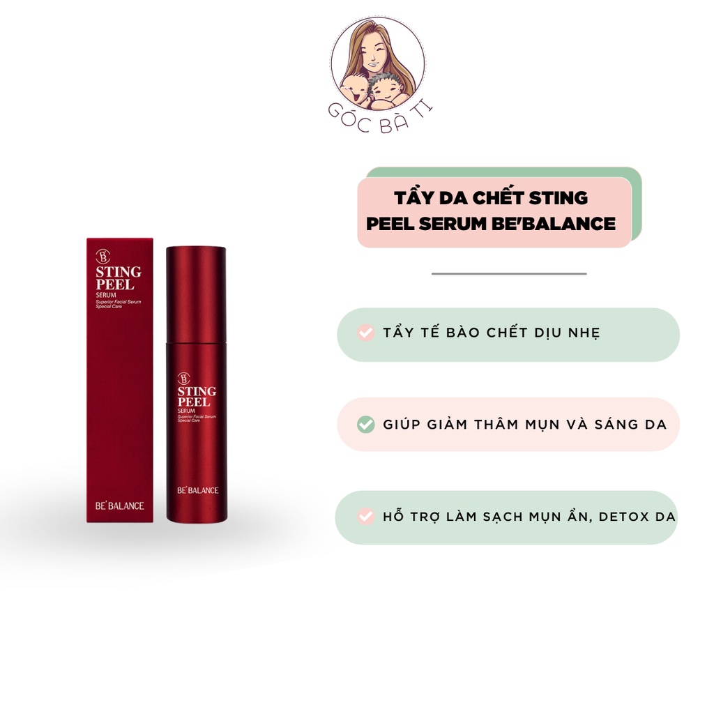 Tẩy tế bào chết STING PEEL SERUM BE'BALANCE