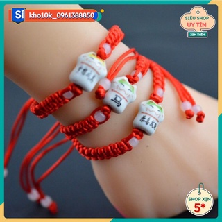 Sỉ 10 vòng tay mèo thần tài  74k
