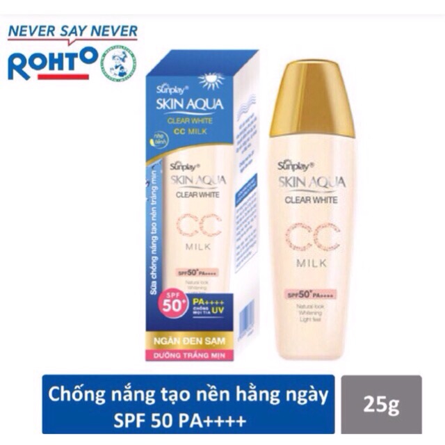 Sữa Chống Nắng Trang Điểm Sunplay Skin Aqua-Clear White CC Milk SPF50+ PA++++