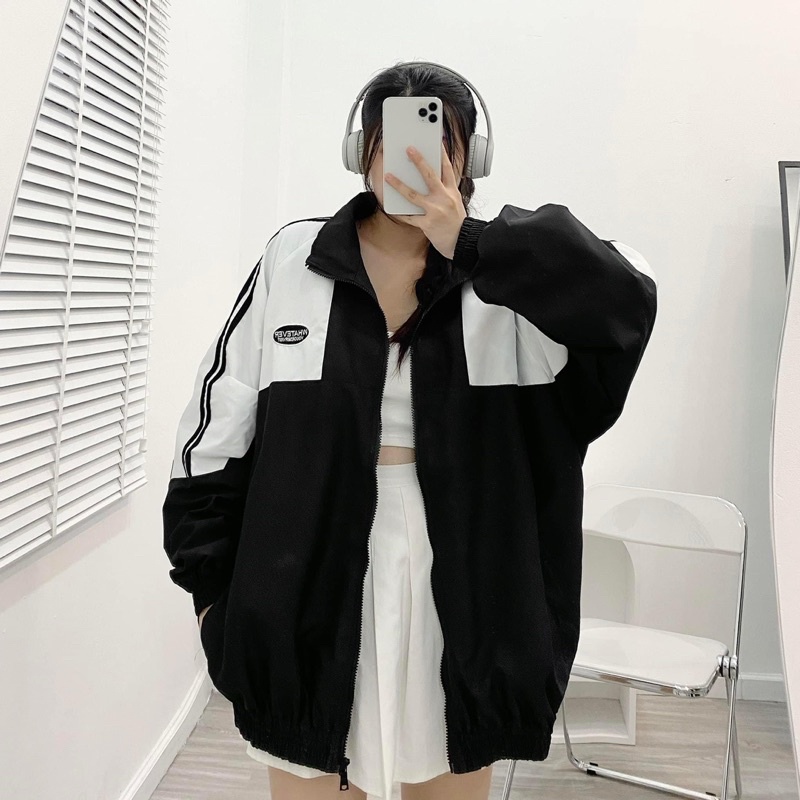 Áo Khoác Dù WHATEVER 2 Lớp Có Túi Trong Form Rộng Unisex 2tclothes