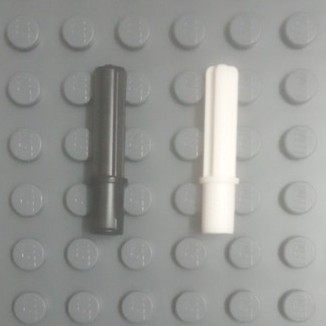 Đồ Chơi Chính Hãng Technic, Axle 2L with Pin with or without Friction Ridges