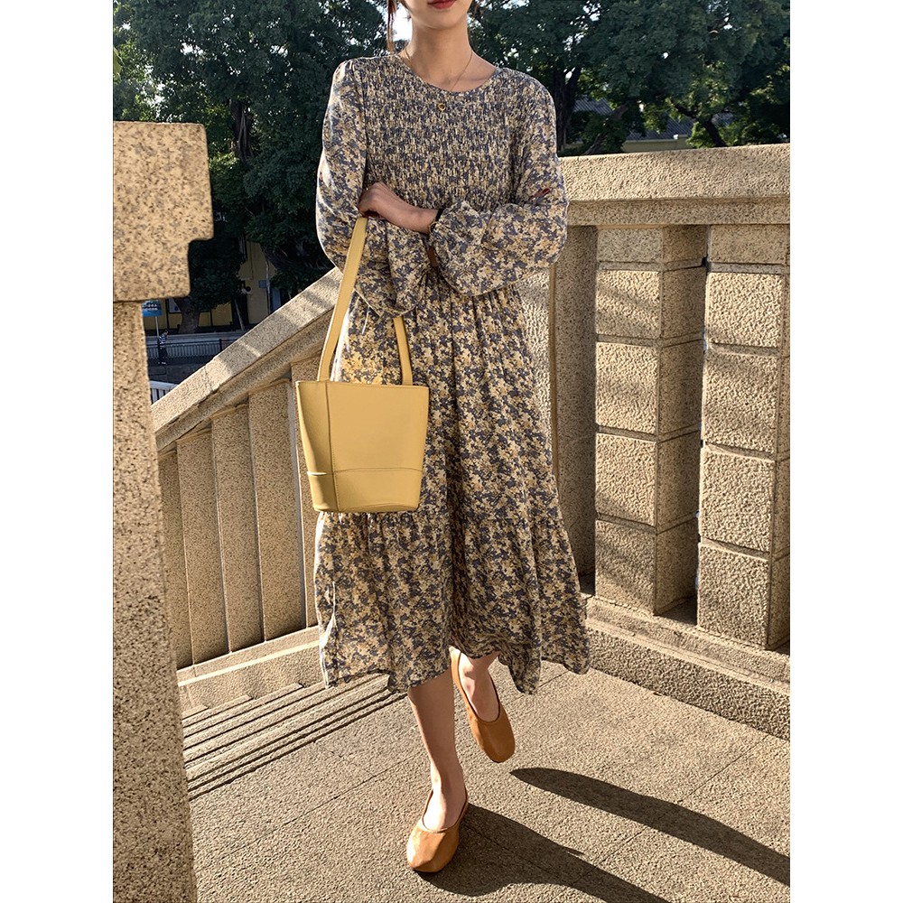 Giày Đế bệt Búp bê nữ Mũi tròn Da mềm Thời trang Giày lười nữ Cao cấp Kiểu dáng đơn giản | BigBuy360 - bigbuy360.vn