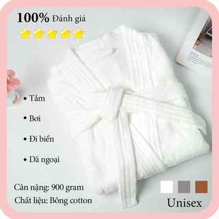 Áo choàng tắm bông cao cấp,áo tắm unisex thời trang 2021,khăn tắm bông mềm mại-23958