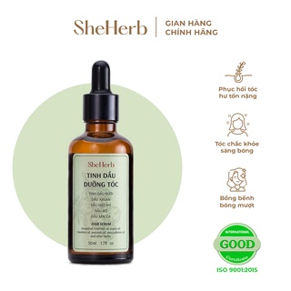 Serum Dưỡng Tóc Vỏ Bưởi She Herb - Phục Hồi Tóc Hư Tổn Nặng 50ml