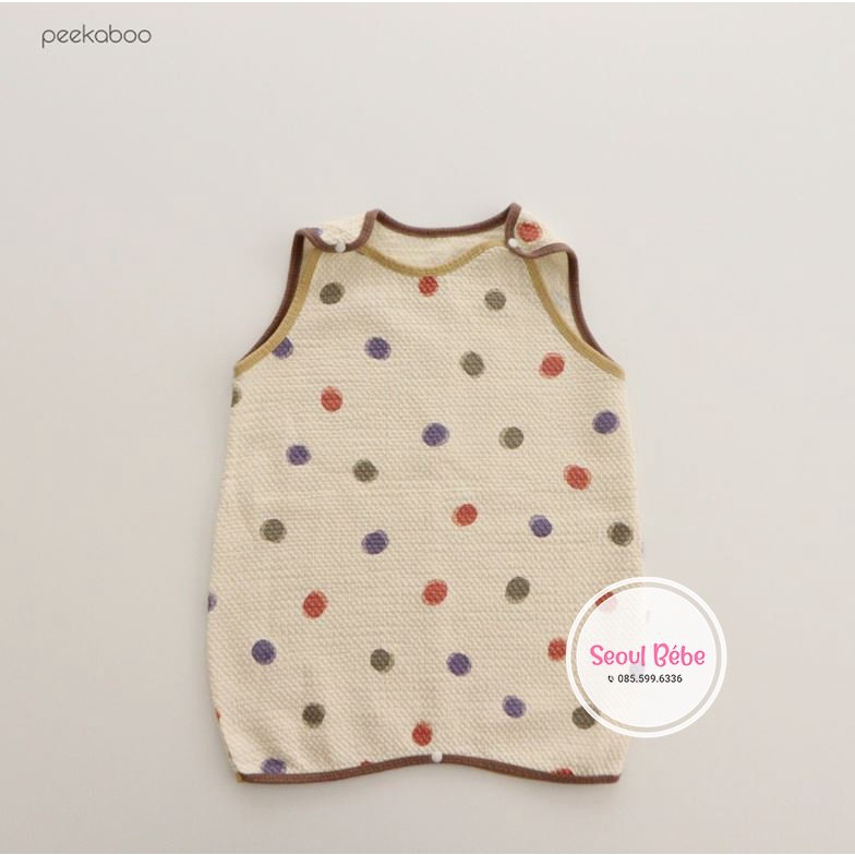 Túi ngủ bi Peekaboo chất liệu mềm, nhẹ made in Korea