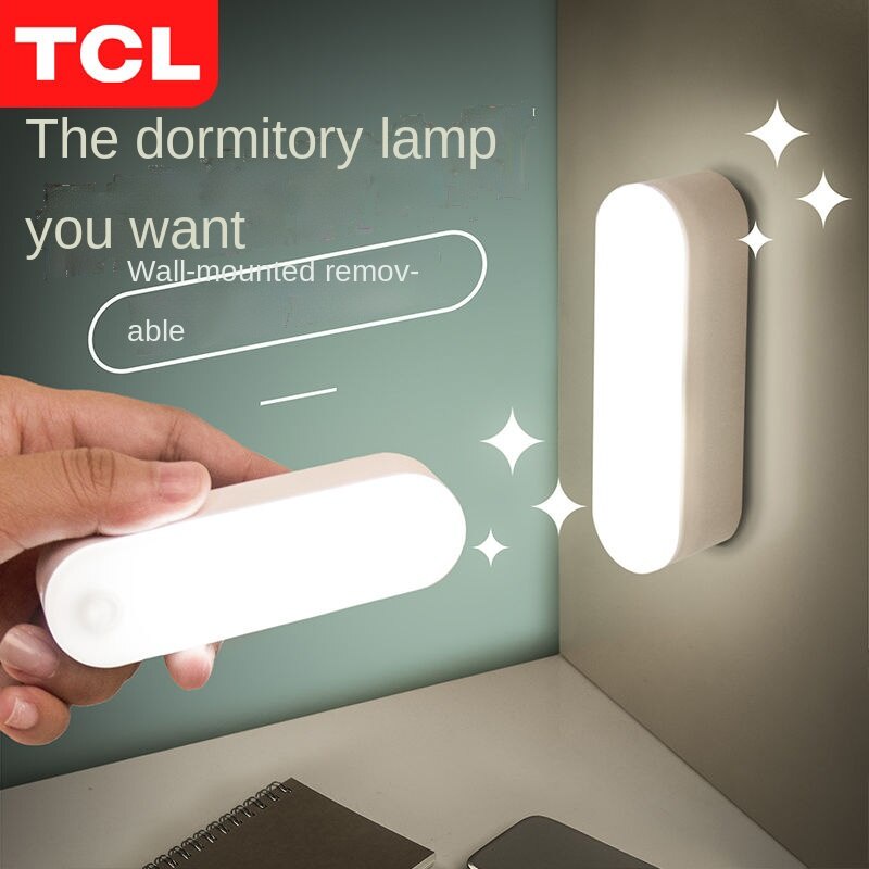 Đèn Ngủ Ống Nhỏ Có Thể Sạc Lại Bằng Cổng usb Đa Chức Năng Bảo Vệ Mắt Dùng Trong Trường Hợp Khẩn Cấp Dành Cho Ký Túc Xá Phòng Ngủ