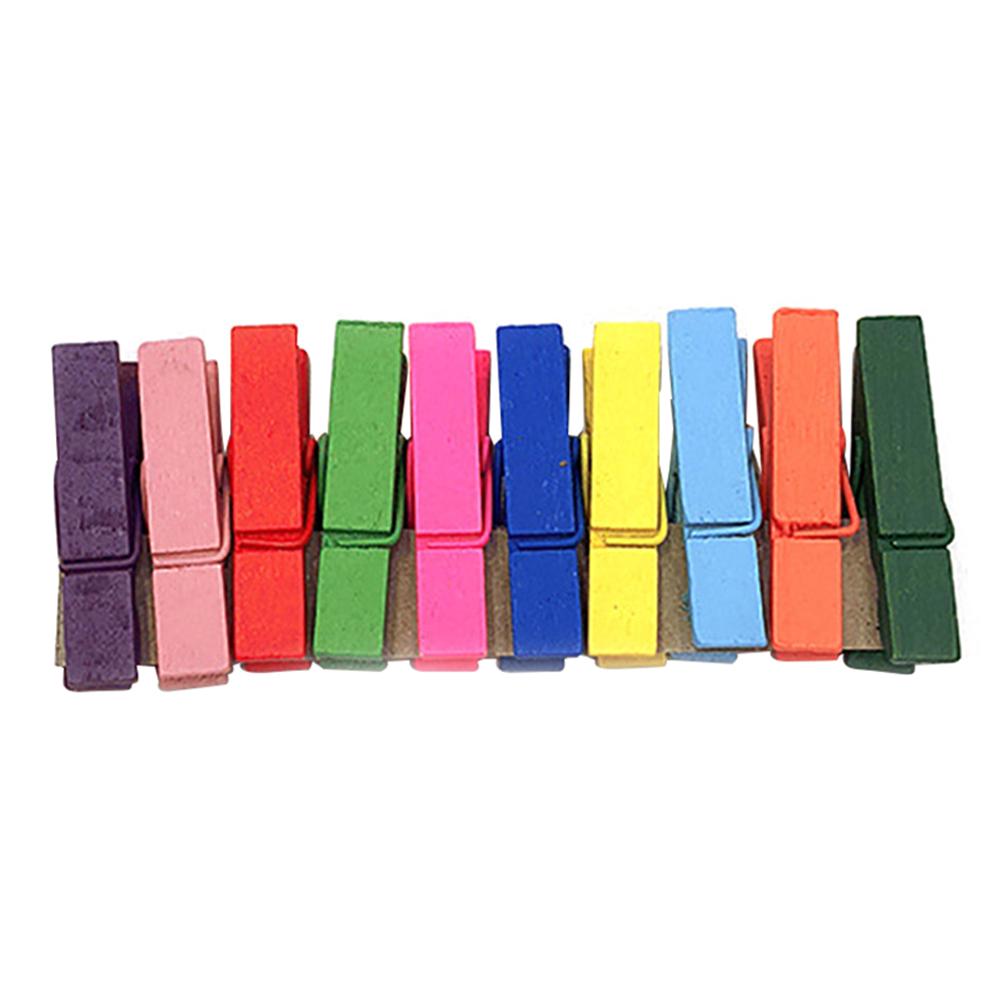 Set 10 Kẹp Gỗ Treo Ảnh