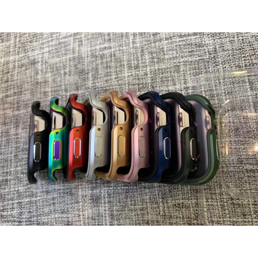 Vỏ Nhôm silicone Bảo Vệ Cho Đồng Hồ  Watch se/6/5/4/3/2/1, 38mm/42mm/40mm/44mm