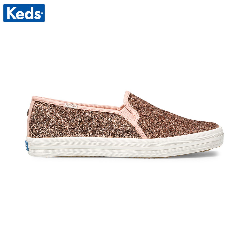 Giày Keds Nữ - Double Decker Ks Glitter Rose Pink - KD060095