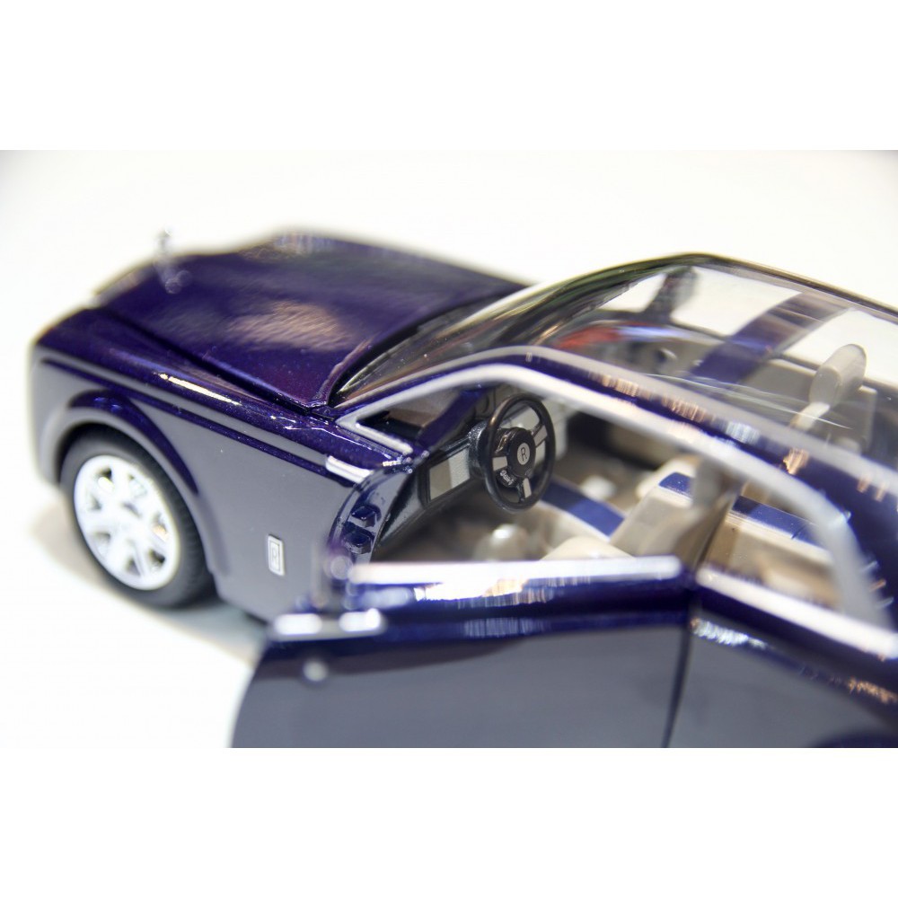 Xe mô hình Rolls Royce Sweptail tỉ lệ 1/24 XLG màu xanh đen