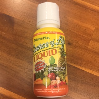 Nature's Plus, Source of Life, Liquid Multi-Vitamin & Mineral Supplement