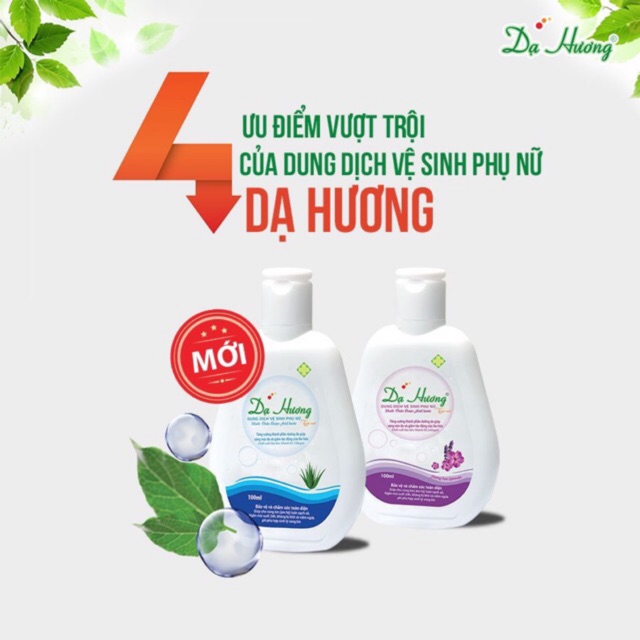 Dung dịch vệ sinh phụ nữ Dạ Hương