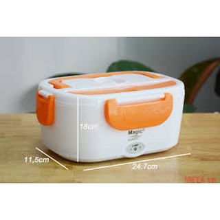 Hộp cơm hâm nóng ruột nhựa cắm điện