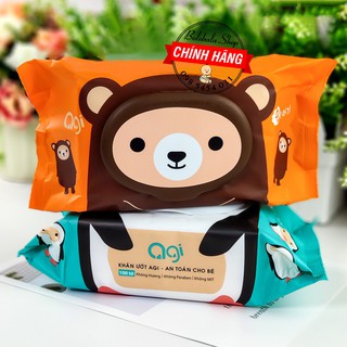 Khăn ướt Agi không mùi hương (100 tờ) - Giao mẫu ngẫu nhiên