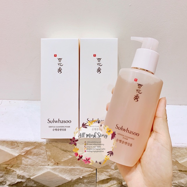 [DUTY FREE] SỮA RỬA MẶT SULWHASOO DẠNG GEL DỊU NHẸ