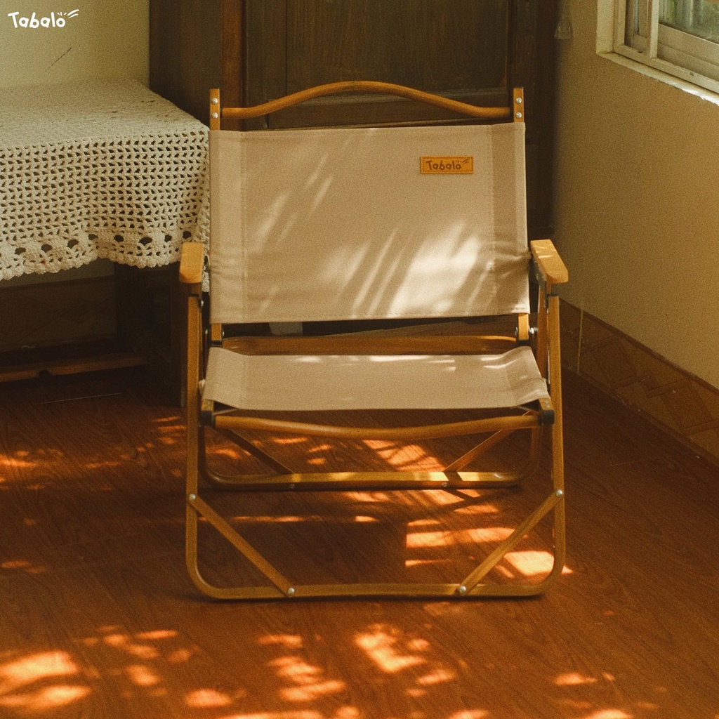 Ghế Gấp Dã Ngoại Tabalo Kermit, Ghế Xếp Dã Ngoại Tải Trọng 120kg