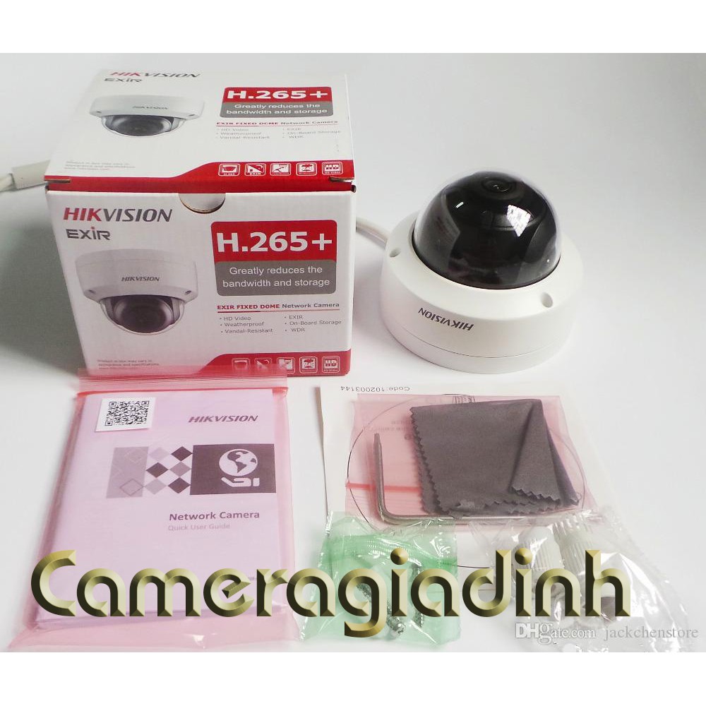 Camera IP Dome Hikvision 2MP DS-2CD2121G0-I HD 1080 - Hàng chính hãng bảo hành 24 tháng