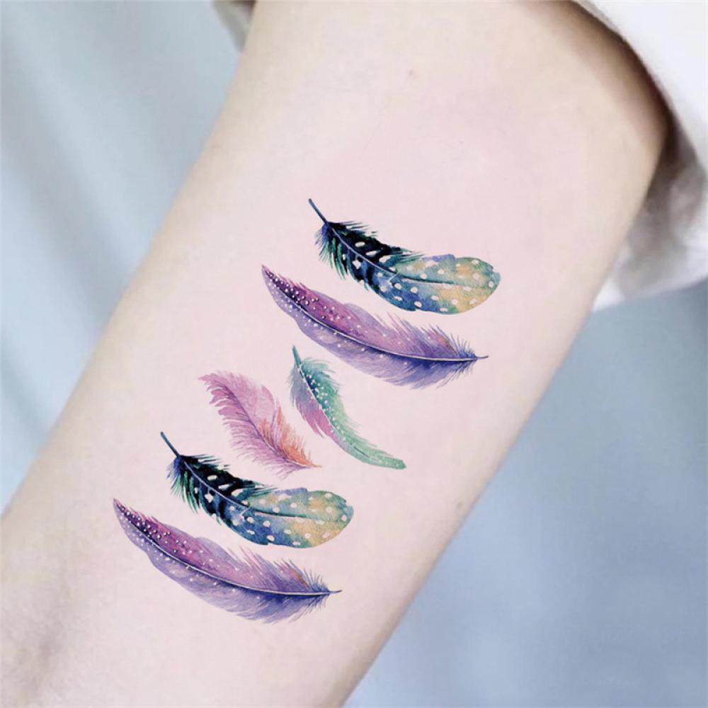 Hình Xăm Dán Nhiều Màu Sắc Chống Nước Lâu Trôi Dành Cho Nam Và Nữ Y9Z4