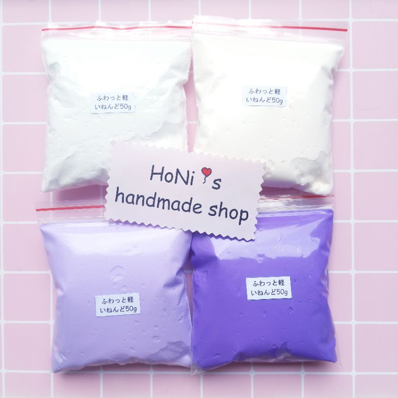 Đất sét Nhật nhẹ tự khô 20 màu tự chọn 50g