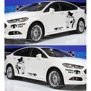 Decal Dán Tường ACE - One Piece
