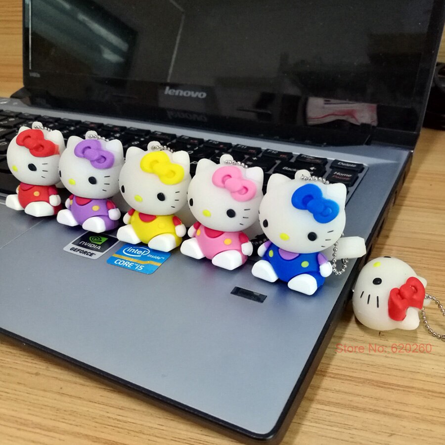 HELLO KITTY Ổ Usb Hình Hello Kitty 4g / 8g / 16g / 32g / 64g / 128g