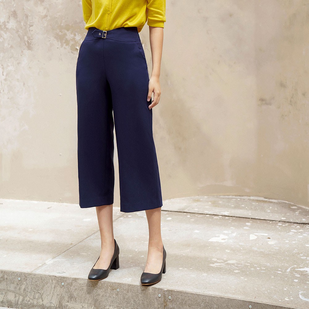 [Mã FAMALLT5 giảm 15% đơn 150k] SYO- A mity pants QUẦN CẠP CÀI KHOEN - Q3220034