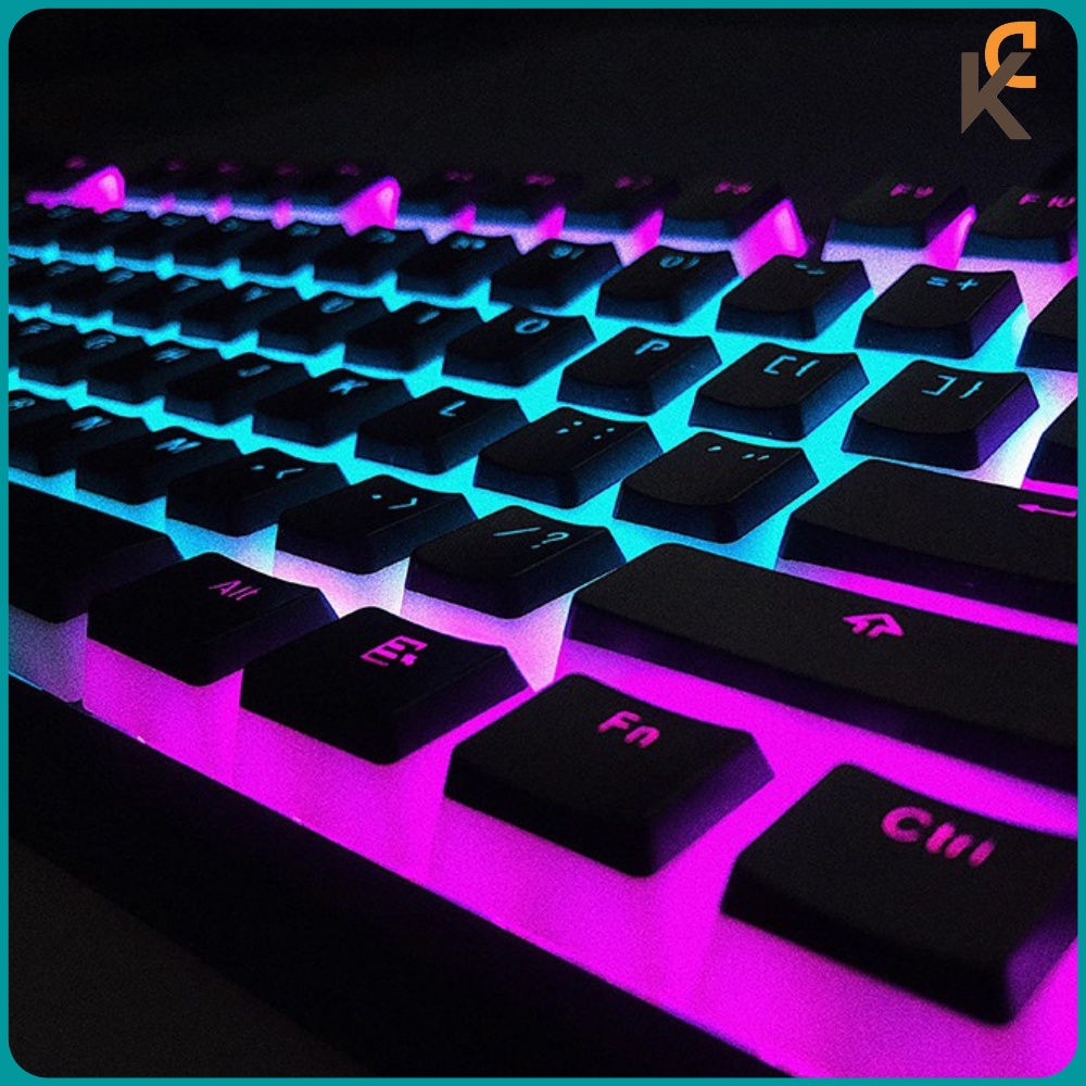 Keycap Pudding PBT OEM Profile 129 nút - Xuyên Led Dành Cho Bàn Phím Cơ