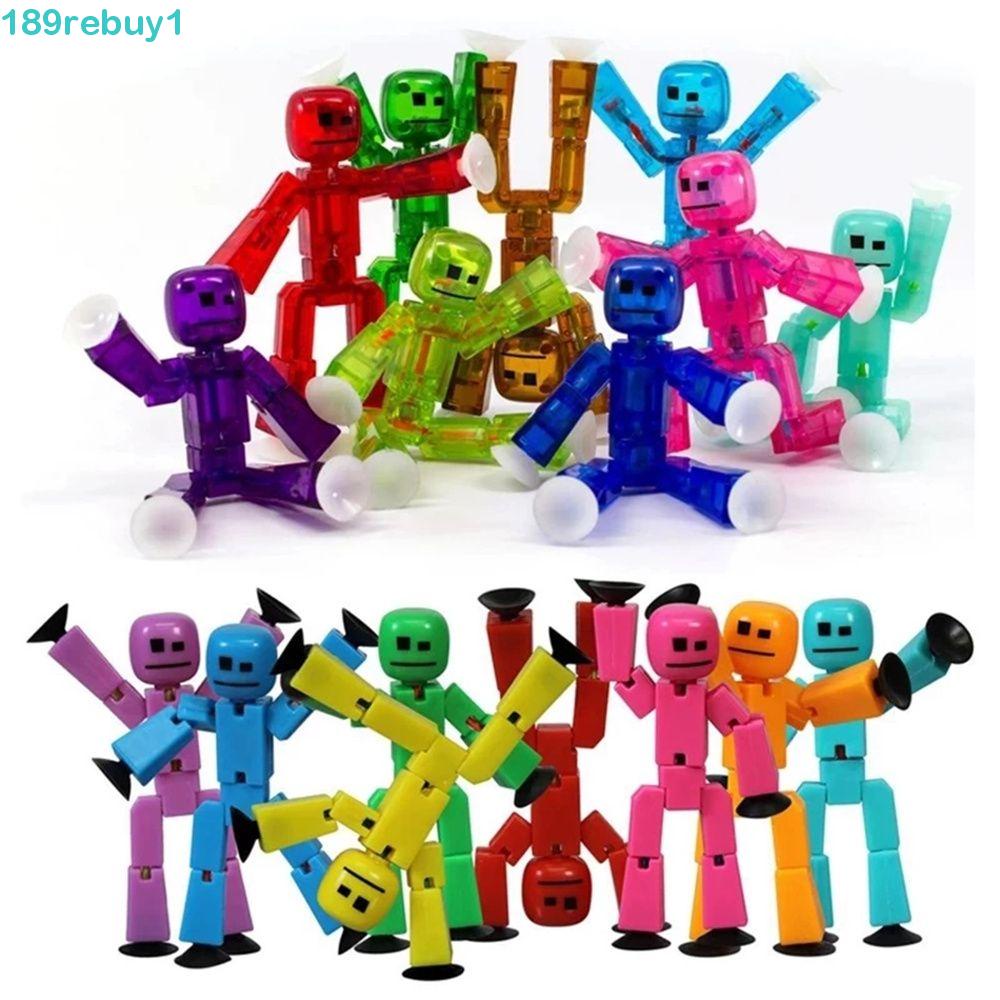 Mô Hình Robot Biến Hình REBUY1 Stikbot 8cm