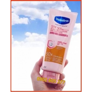 [hàng xịn]Kem dưỡng trắng da VASELINE 50X Thái Lan chính hãng