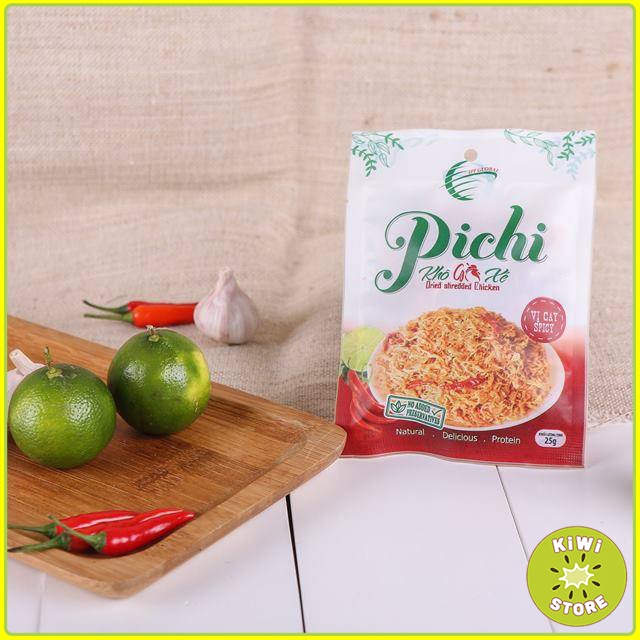 Gà khô lá chanh xé sợi cay nhẹ đóng túi đồ ăn vặt Kiwi Store | BigBuy360 - bigbuy360.vn