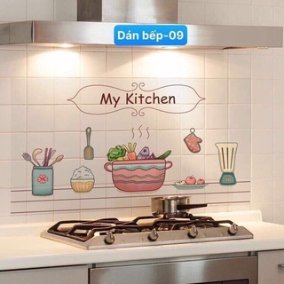 Decal dán bếp