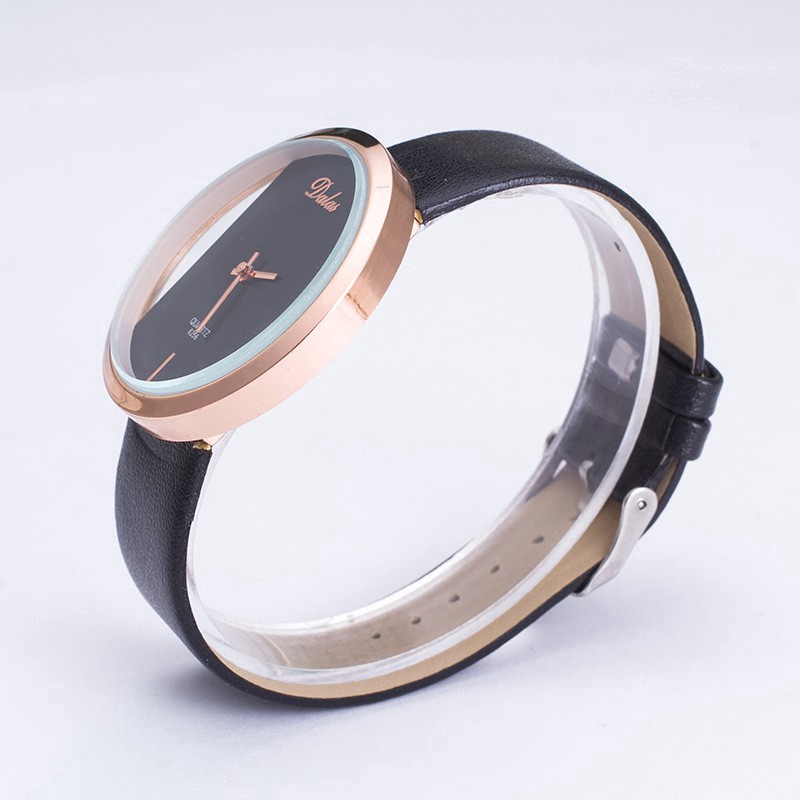 Đồng hồ đeo tay dây da phong cách cổ điển cho nữ