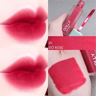 Son kem lì Dolly (cam hồng sữa) 12 màu