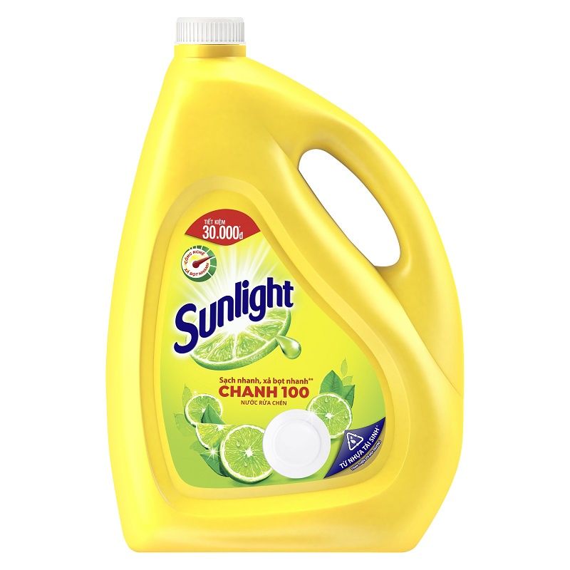 Nước rửa chén sunlight chanh 3,6kg