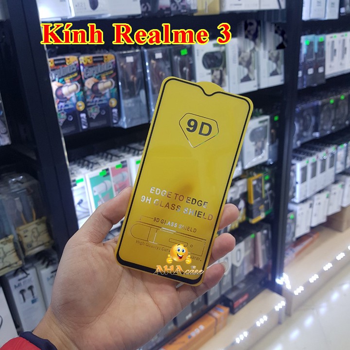 Combo Kính cường lực RealmeC2/Realme3/Realme3Pro/Realme5/Realme5Pro, miếng dán màn hình điện thoại giá tốt