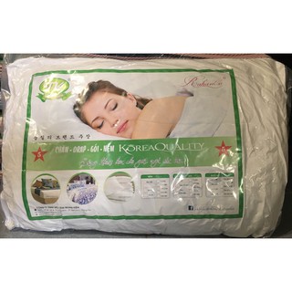 Gối ép - gối hơi 100% gòn nhân tạo