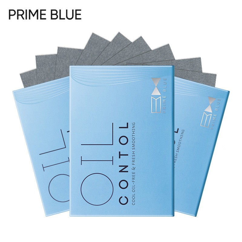 100 Tờ Giấy Thấm Dầu Prime Blue Thấm Hút Dầu Tinh Chất Than Tre Hiệu Quả Kép | BigBuy360 - bigbuy360.vn