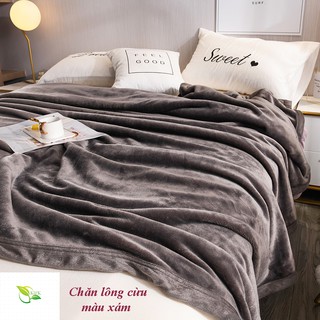 Chăn lông cừu mùa đông siêu ấm - Nhập khẩu loại 1