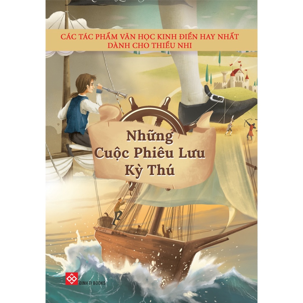 SÁCH - COMBO: Những cuộc phiêu lưu kỳ thú ( 5 tập )