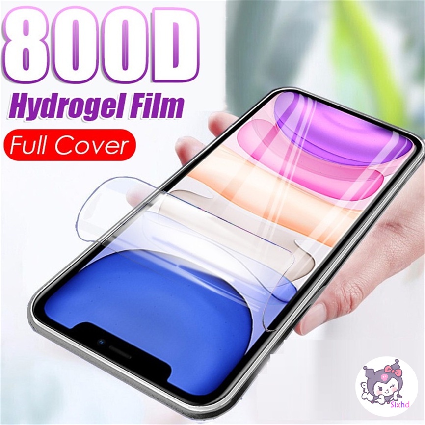 35D HD chống thấm lớp phim hydrogel mềm bảo vệ màn hình cho Samsung Galaxy S20 S10 S9 S8 S10 Lite E S20 Ultra S7 S6 Edge